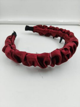Ruched Satin Headband