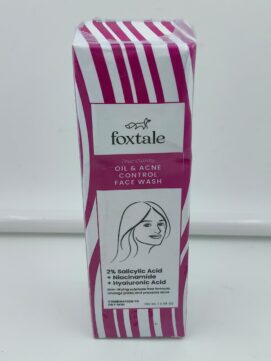 FoxTale Oil & Acne Control Face Wash With 2% Salicylic Acid - 150 ml