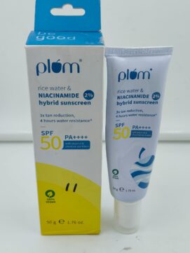 2% Niacinamide & Rice Water SPF 50 PA++++ Hybrid Sunscreen