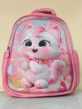 Premium 3D Embossed Kids' School Backpack – Durable Multi-Compartment Series