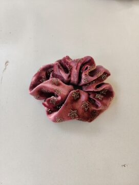 Glitter Star Velvet Scrunchie Collection