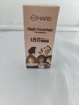 MARS High Coverage Foundation with SPF 50 PA++++ | UVA/UVB Protection