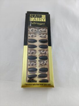 Wild Safari: Leopard & Onyx Press-On Nail Kit