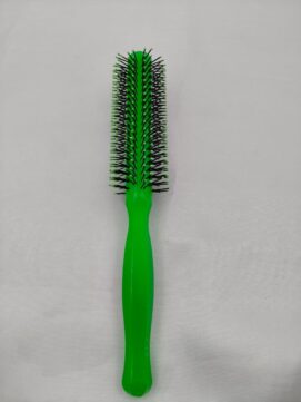 JIAHUA Neon Green Round Styling Hair Brush
