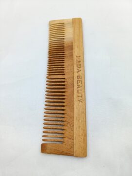 Mada Beauty Dual-Tooth Wooden Comb KH-38