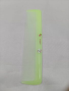 Rabbit Green Fine-Tooth Hair Comb