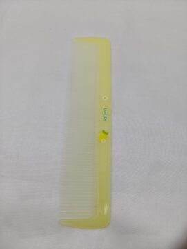 Lucky Yellow Fine-Tooth Hair Comb