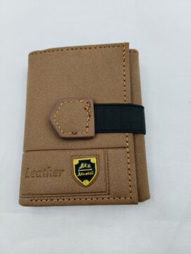 PU Leather Bi-Fold Men’s Wallet
