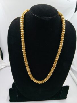 Delicate Gold-Plated Twisted Rope Chain