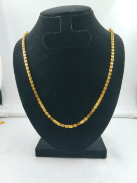 CNA CHAIN 23 B15 Gold-Tone Classic Rope Chain