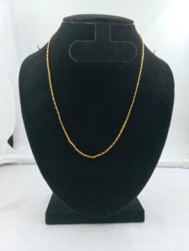 THA Dainty Bar Link Chain 190