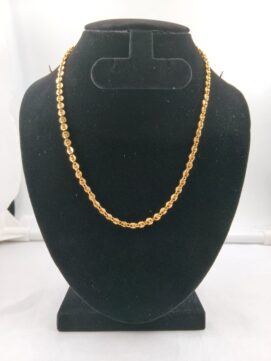 BI Polished Coin Link Chain 300