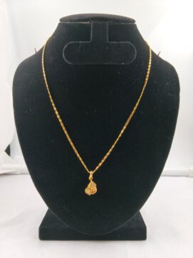 THA Rope Chain with Filigree Pendant 190
