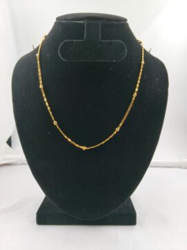 THA Minimal Satellite Bead Chain 34