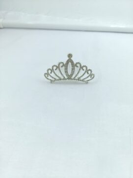 KH78 Kids Swirl Tiara Mini Crown Comb