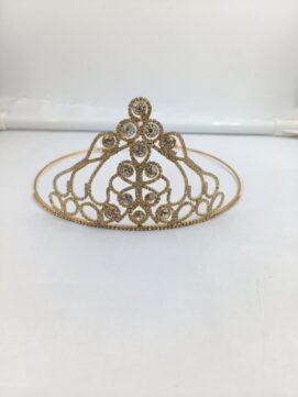 KH-53 Gold Statement Tiara Crown Headband