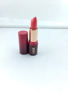 Lakme Rouge Bloom Powder Matte Lipstick - Coral Pink