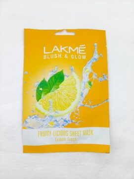 Lakmé Blush & Glow Fruity-licious Sheet Mask - Lemon Fresh