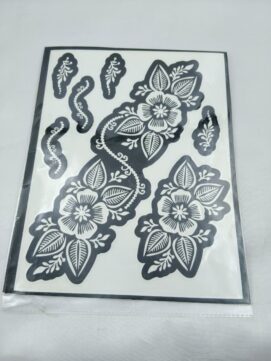 Floral Henna Stencil Set - Bel Design