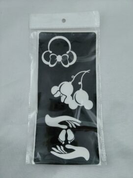 Baby Shower Henna Stencil Set - Cute Baby Motifs