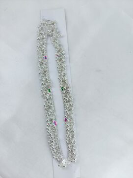 TH ANGLET 290N Heavy Bridal Ghungroo Anklet with Multicolor Enamel Work Payal for Women